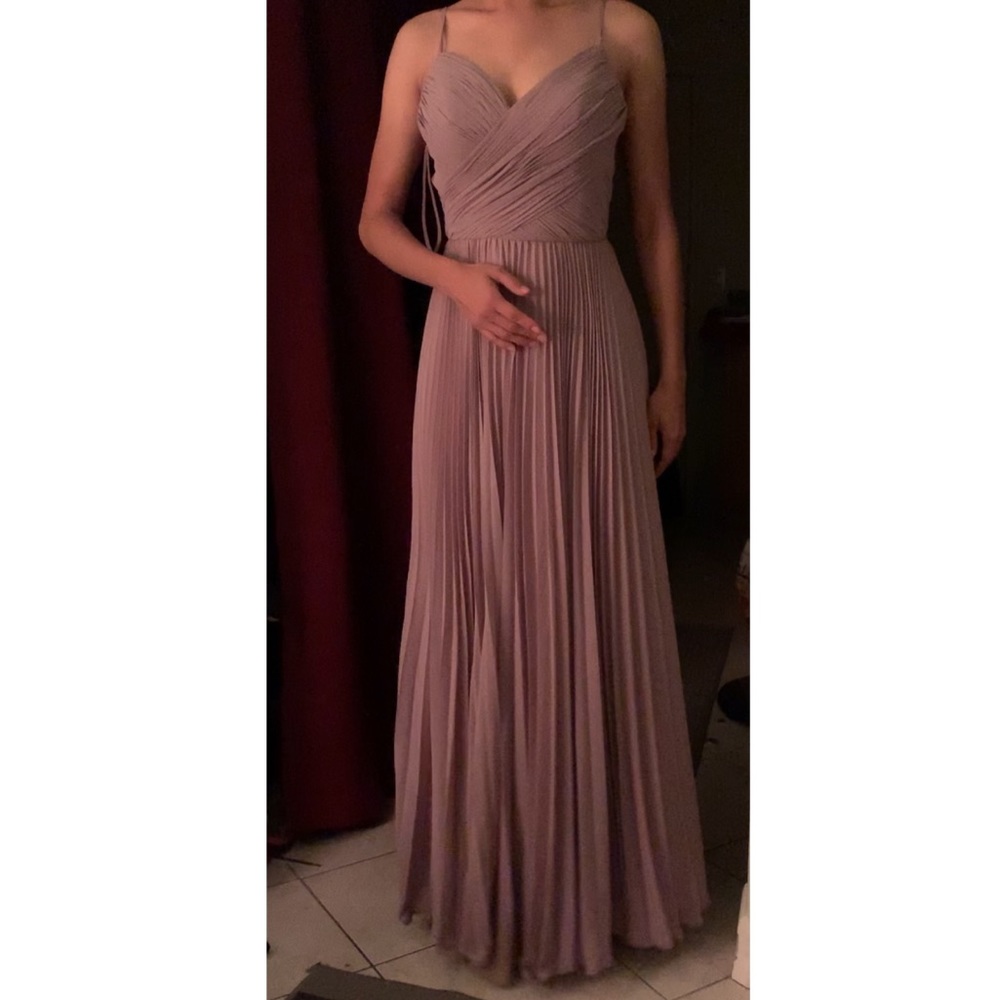 Lavender bridesmaid/prom/wedding guest dress